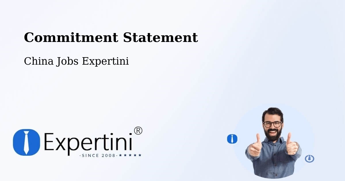 Corporate Commitment – Yangzhong - China Jobs Expertini