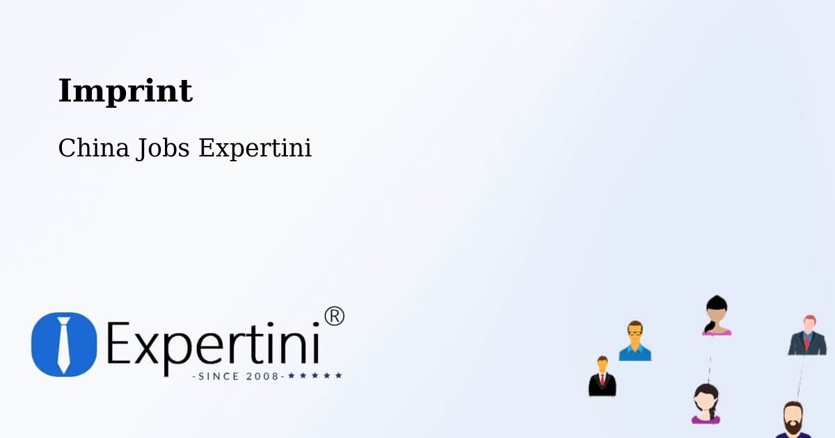 Imprint – Yangzhong - China Jobs Expertini