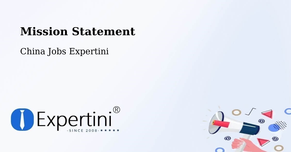 Corporate Mission – Yangzhong - China Jobs Expertini